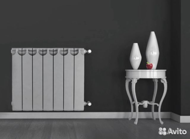 Биметаллический радиатор Теплоприбор BR1-350 x12