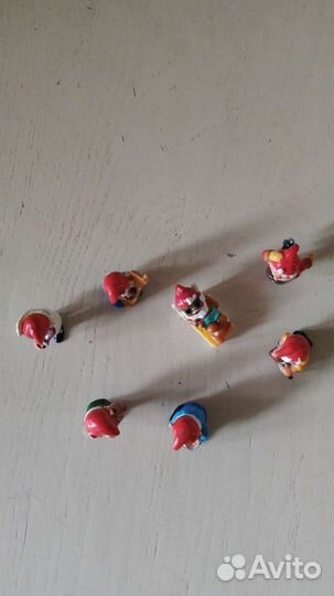 Игрушки из киндер сюрприза, серии 90-х годов