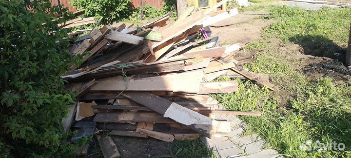 Отдам дрова доски