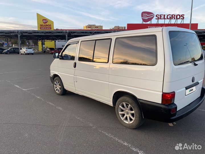 Volkswagen Transporter 2.4 МТ, 1998, 201 000 км