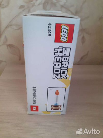 Lego сувенирный набор клоун на день рождения