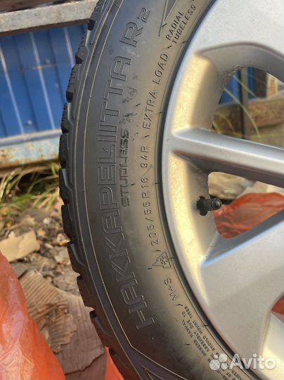 Колеса R16 Corolla Зима Липучка