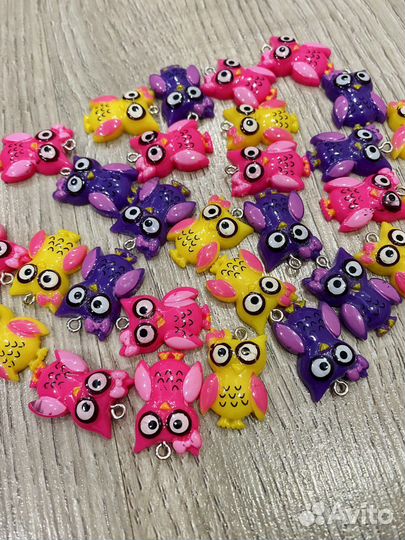 Подвески Совушки (для рукоделия)