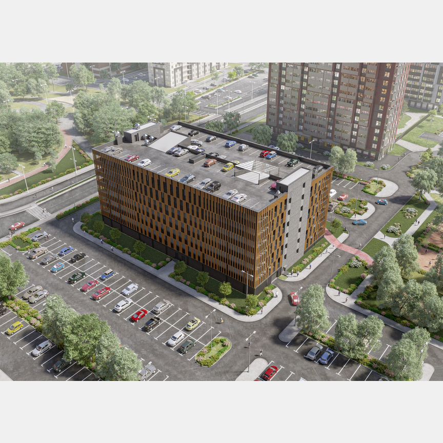 1-к. квартира, 38,8 м², 11/23 эт.