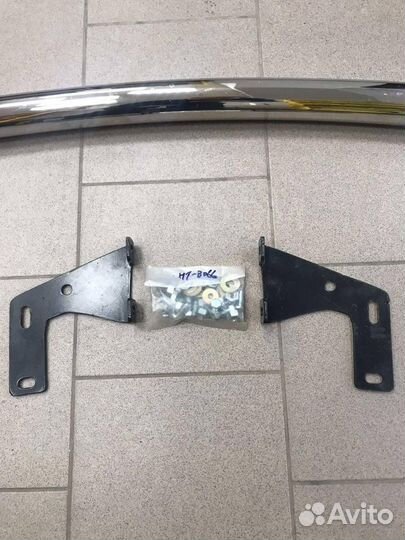 Защита заднего бампера Santa Fe