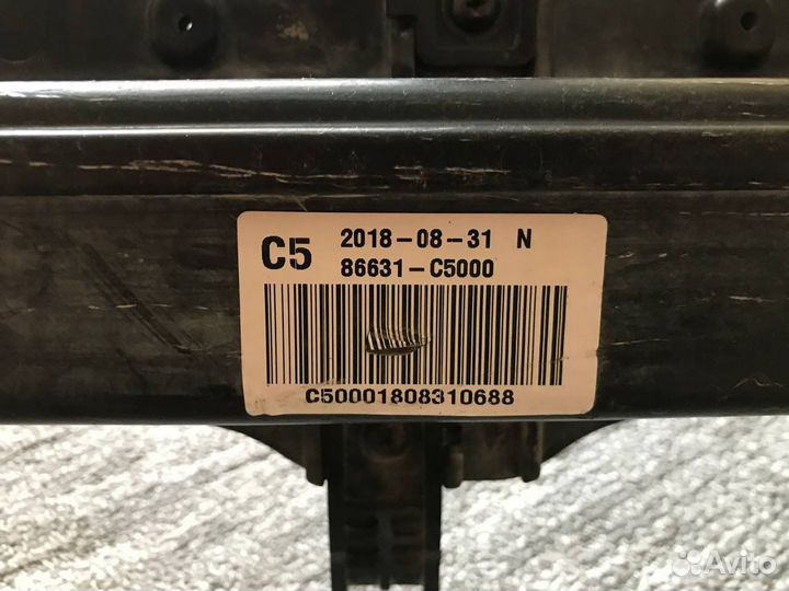 Усилитель заднего бампера kia sorento prime 2019