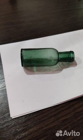 Аптечная старинная бутылочка