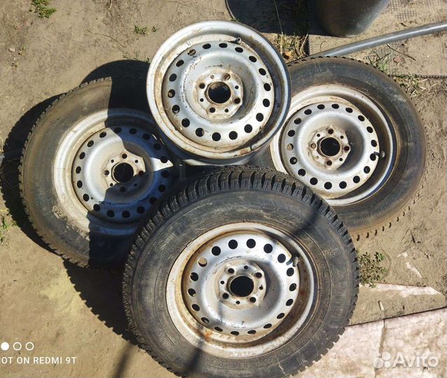 Колеса зимние 175 70 r13 на ваз