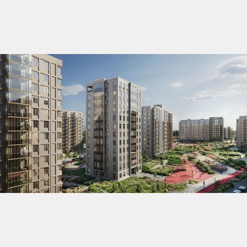 2-к. квартира, 51 м², 6/12 эт.