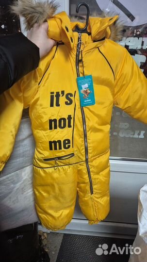 Зимний комбинезон 104 новый