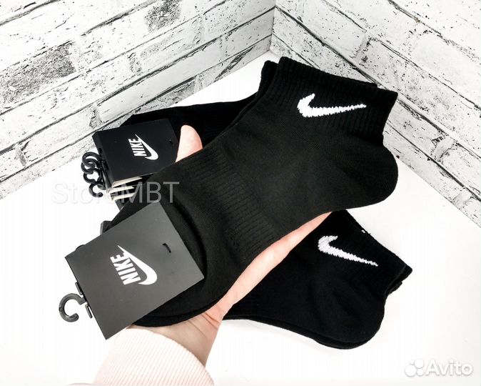 Носки nike, короткие носки
