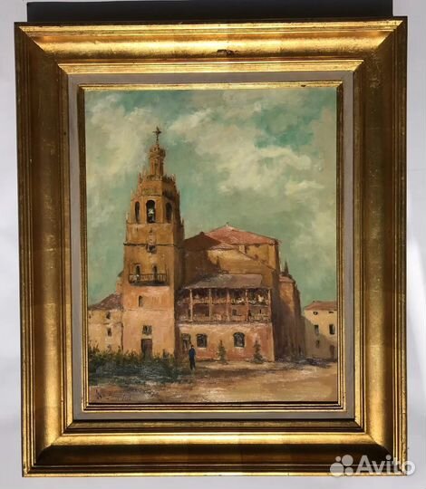 Подлинная картина Мари-Жанна Бюггенхаут(1908–1992)