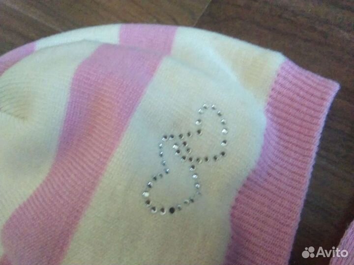 Шапка зимняя 54см и шарф