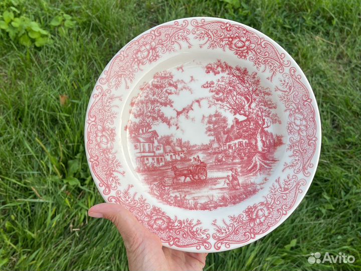 Тарелки Oxford под винтаж Английская почта