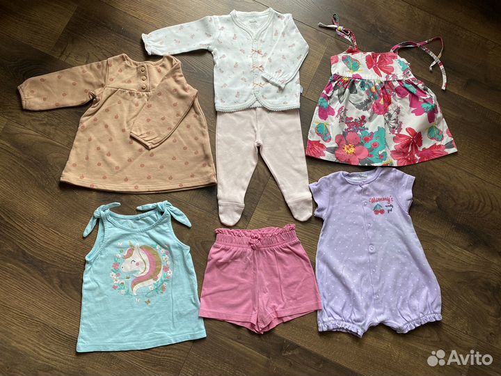 Вещи пакетом на девочку