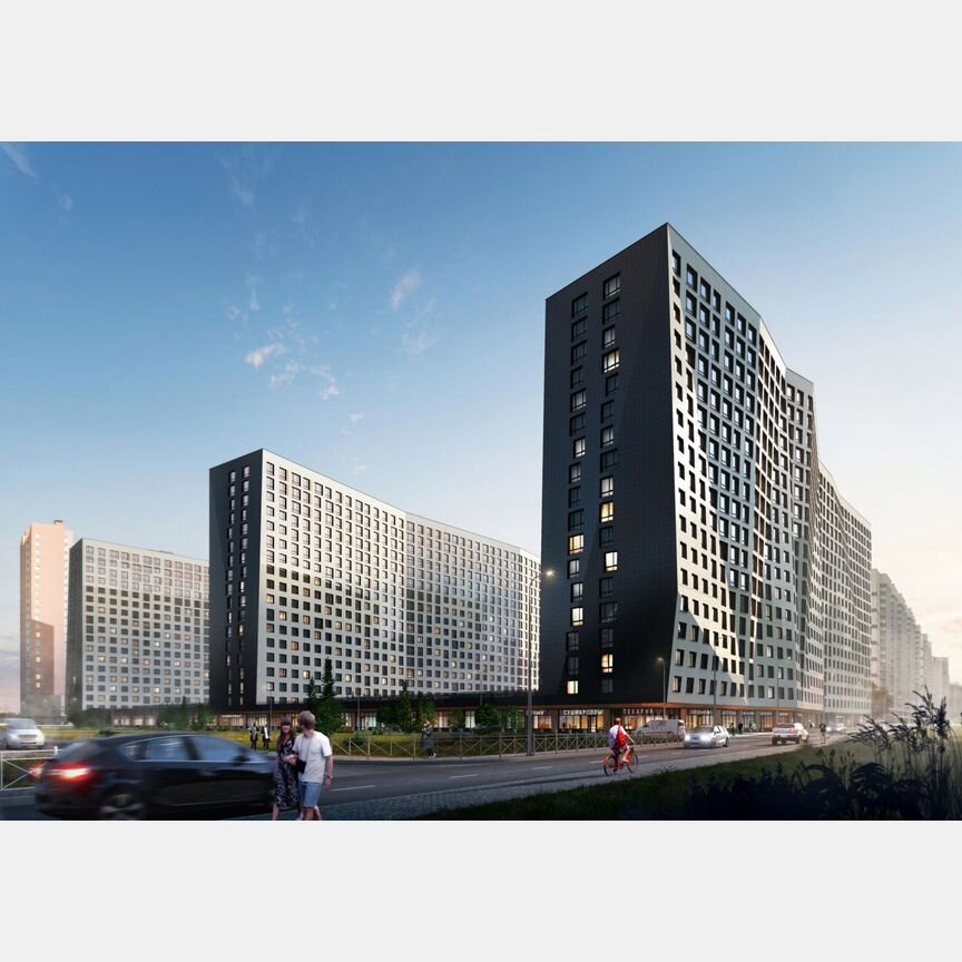 3-к. квартира, 64,7 м², 7/18 эт.