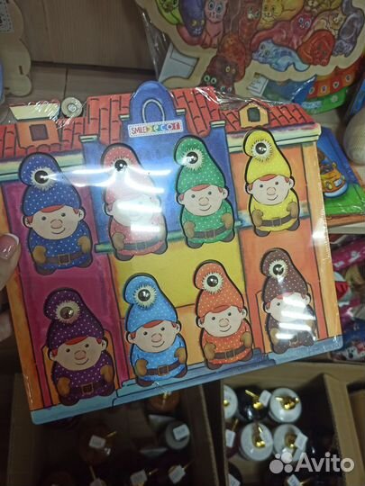 Деревянные развивающие игрушки