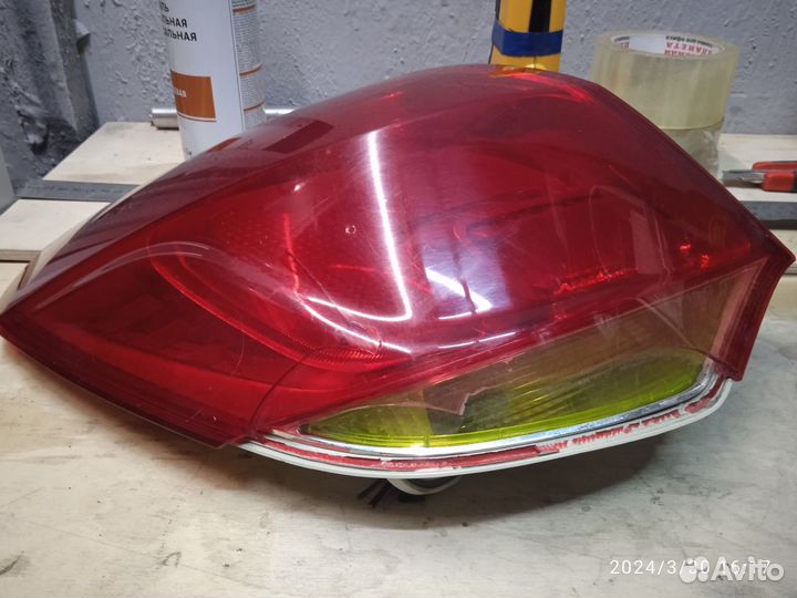 Фара левая opel astra j