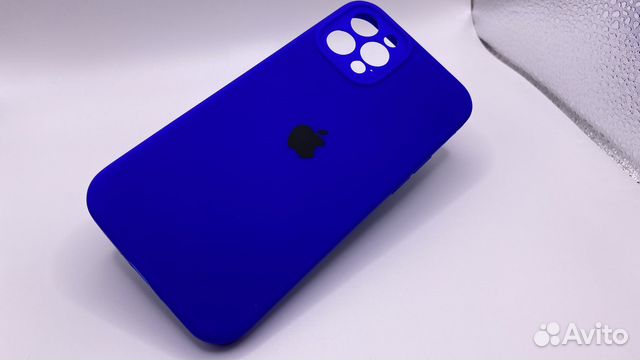 Чехол на iPhone 12 Pro Silicon Case Ultra Blue