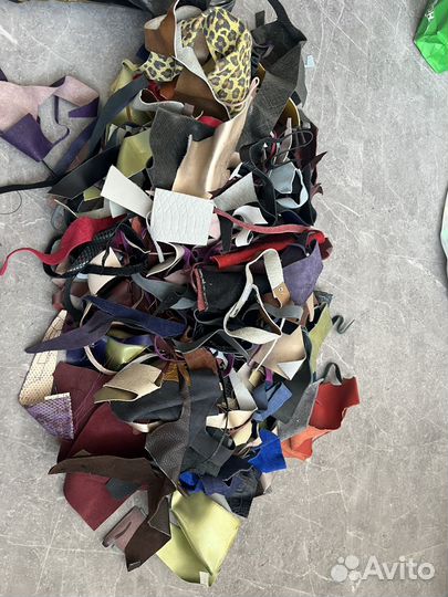 Лоскуты натуральной кожи