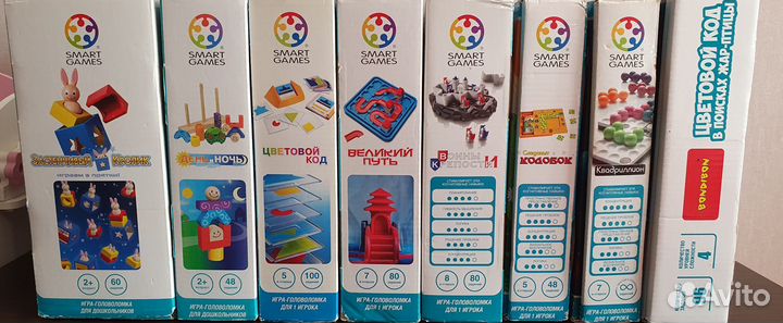 Настольные игры smartgames bondibon