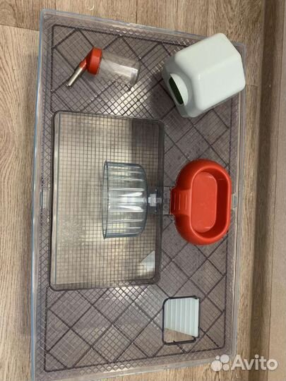 Клетка для грызунов favola чёрная Ferplast