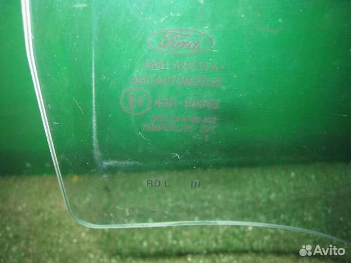 Стекло заднее левое Ford Fiesta (CB1) 2011