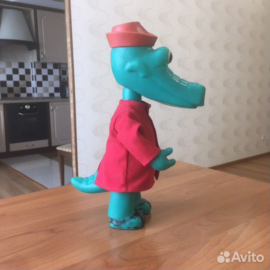 Игрушка крокодил Гена СССР