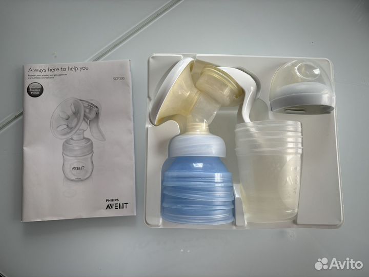 Молокоотсос avent ручной