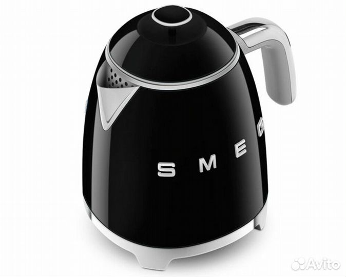 Чайник электрический smeg KLF05bleu чёрный