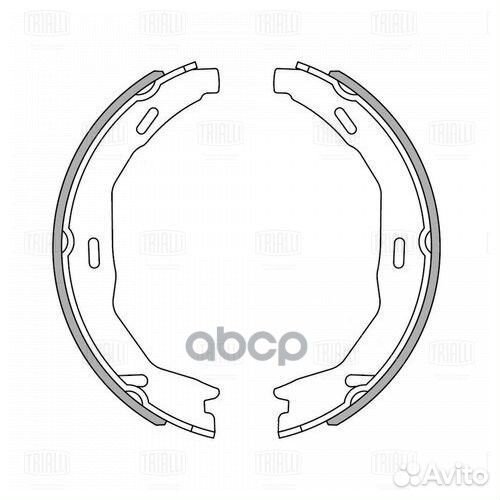 GF 4619 колодки барабанные MB W204/C207 1.83.5