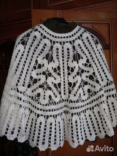 Пончо женское х/б