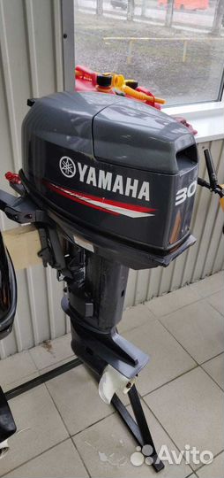 Лодочный мотор yamaha 30hmhs 2 такта бу