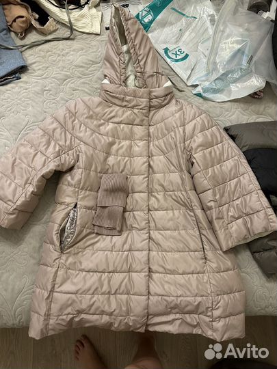 Стеганое пальто