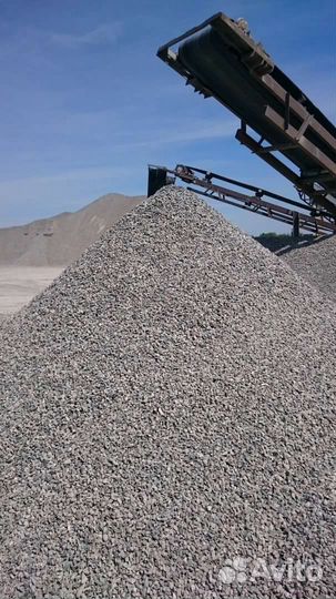 Песок, щебень, отсев