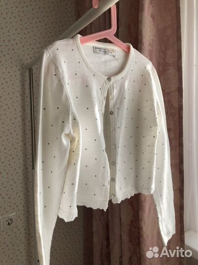 Короткая кофта для девочки