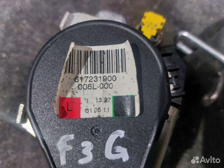 Ремень безопасности Focus 3 левый передний