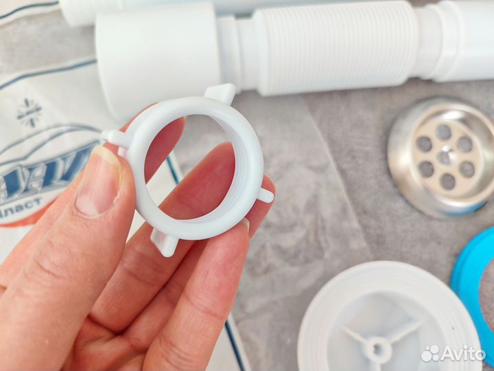 Сифон сантехнический для ванны Е255 на запчасти