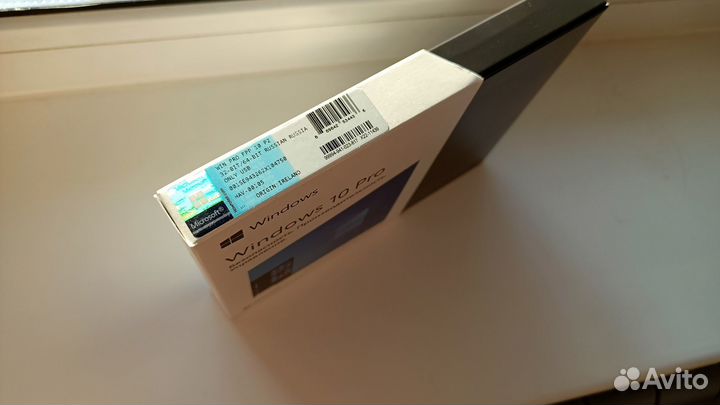 Коробка от Windows 10 PRO USB BOX 32/64 RUS