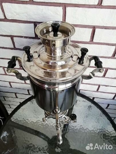 Самовары времен Совдэпа 4-7л с 1920х по 1970е