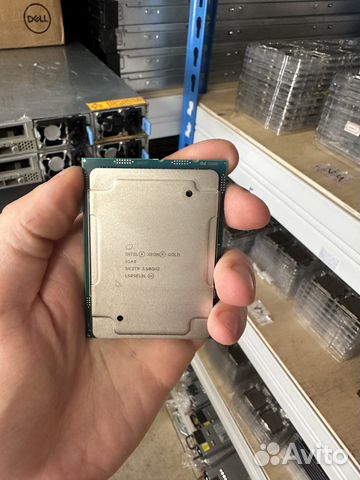 Intel Xeon gold 6144 8 ядер 16 потоков 3,5-4,2