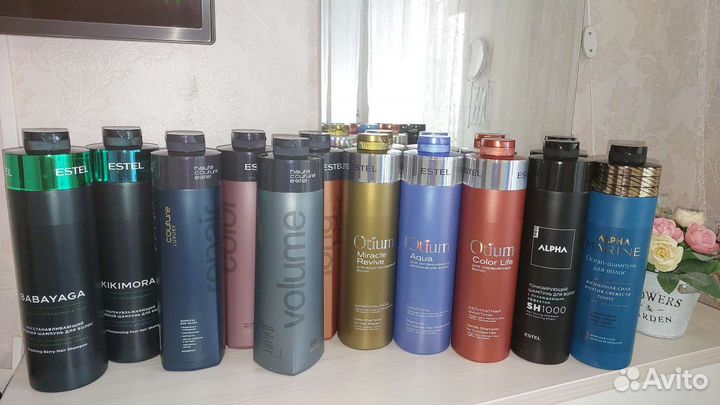 Estel шампуни 1литр бальзамы 1 литр