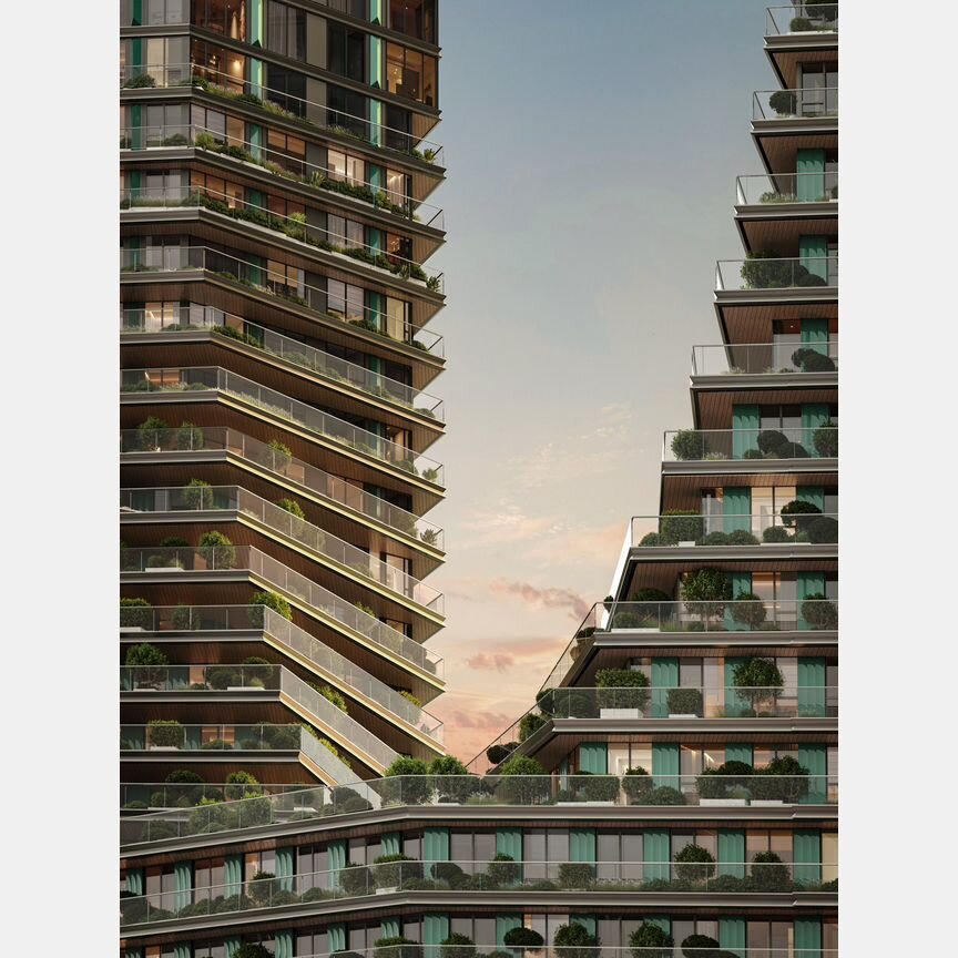 2-к. квартира, 73,4 м², 41/55 эт.