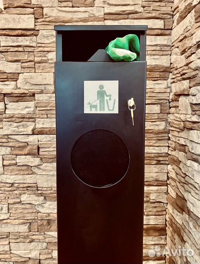 Урна для собачьих площадок