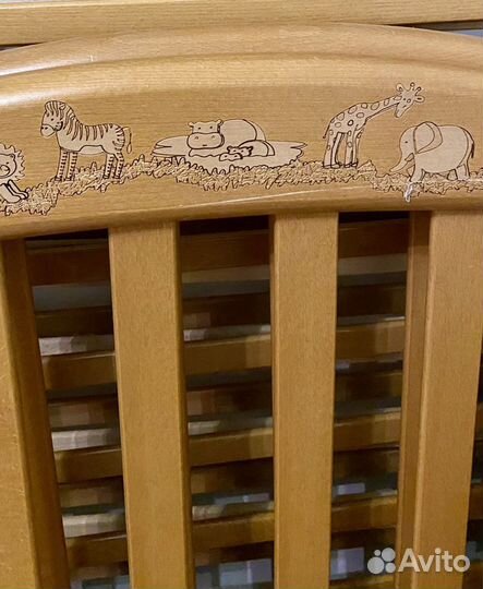 Детская кроватка pali ZOO. Италия