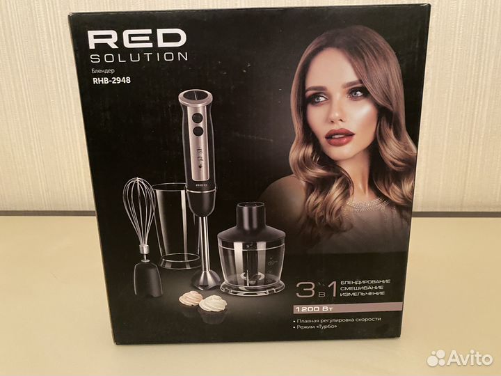 Погружной блендер red solution RHB-2948 новый