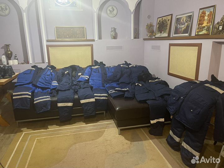 Рабочая зимняя одежда б/у всего неделю