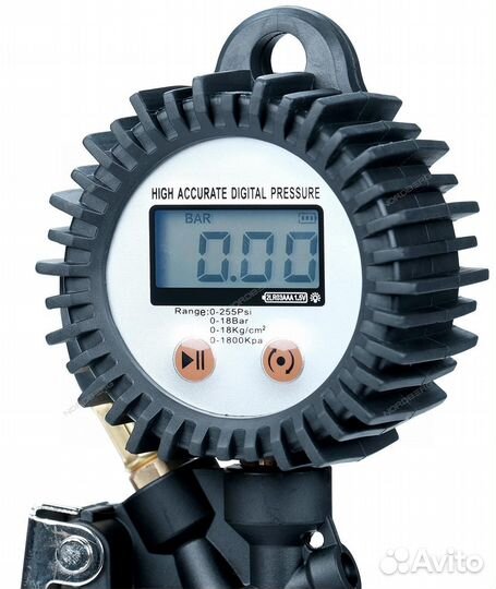 Пистолет для подкачки колес С цифровым манометром