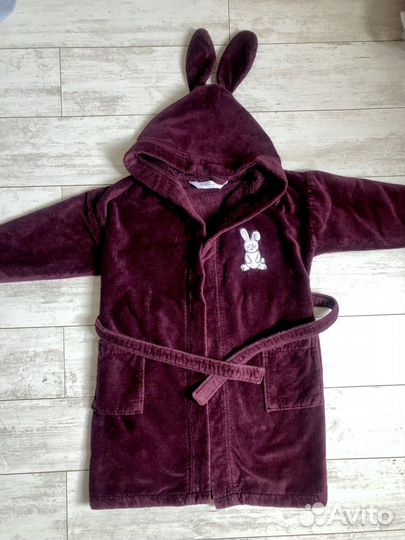 Детский махровый халат Турция 116 122