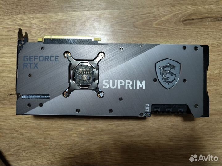 Видеокарта RTX 3080 suprim как новая